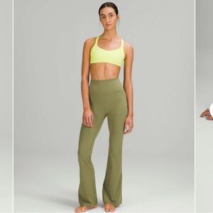 Lululemon Groove Super-High-Rise Flare Pant Nulu Size 14 Full Length